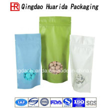 Stand up Plastic Ziploc Nuts Emballage Food Packaging Pouch